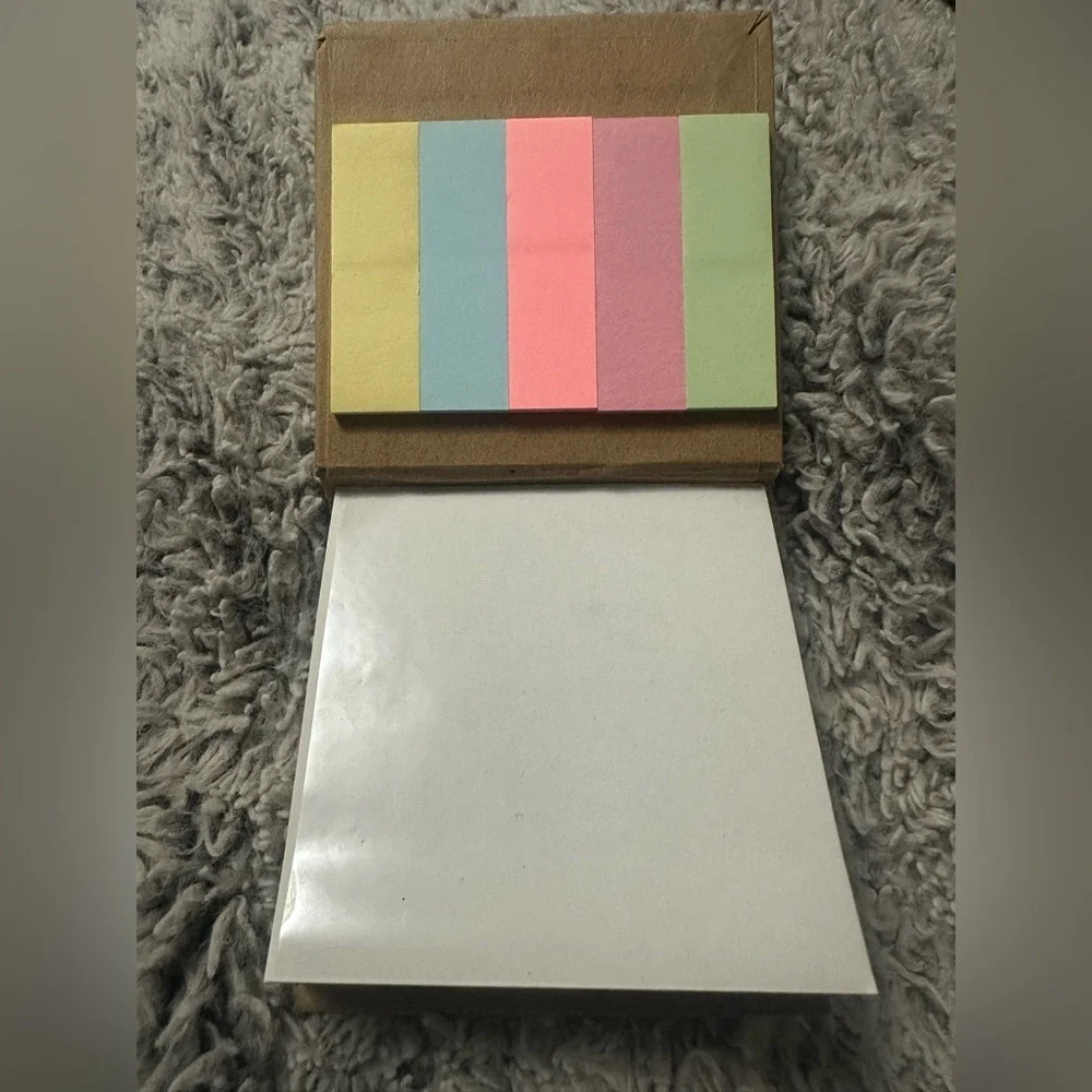 Inspirational sticky notes kit